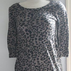 Old Navy Cheetah print dress XS Petite